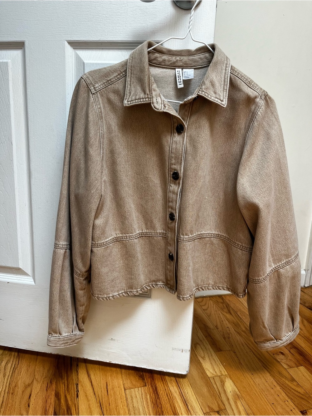 Women's Tan Denim Shirt